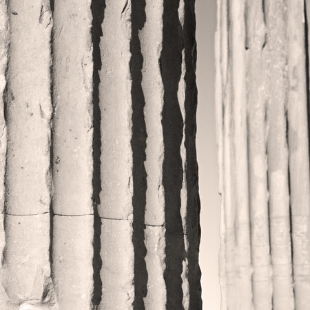 in greece the old architecture and historical place parthenon    athensの写真素材