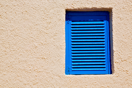 in santorini europe greece  old      architecture and venetian blind wallの写真素材