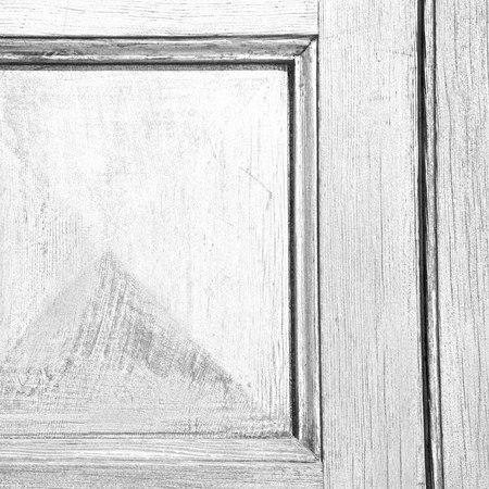 europe old in  italy  antique close brown door and rusty lock  closeupの写真素材