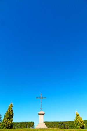 abstract     cross in     italy europe and the sky backgroundの写真素材