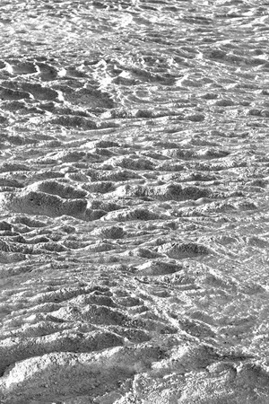 unique abstract in pamukkale turkey asia the old calcium bath and travertine water