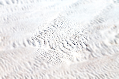 unique abstract in pamukkale turkey asia the old calcium bath and travertine waterの写真素材