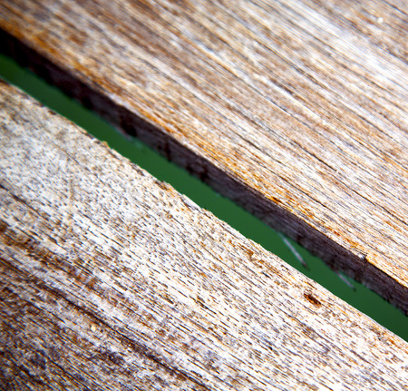 thailand kho samui   abstract texture of a brown wood pierの写真素材