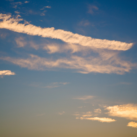 in the red blue sky cloud and sunrise       orange color