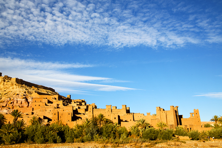 africa in morocco the old contruction and the historical villageのeditorial素材