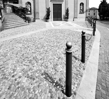 column old architecture in italy europe milan     religio and sunlightの写真素材