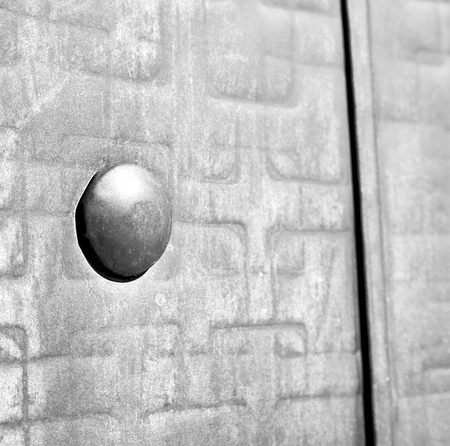 door in italy old ancian wood and traditional            texture nailの写真素材