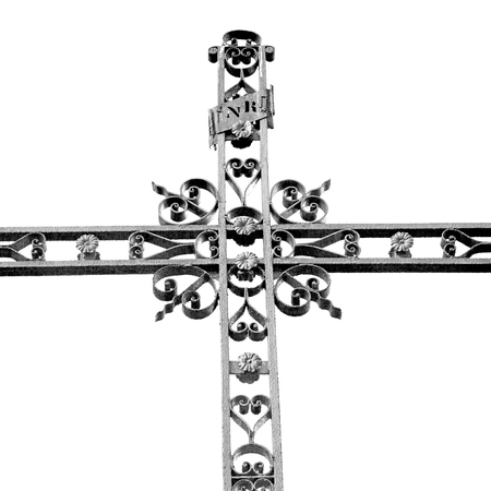 abstract     cross in   italy europe and the sky background