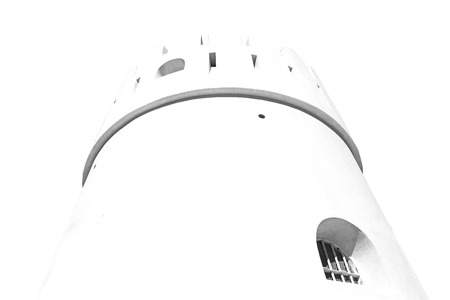 fort battlesment sky and    star brick in oman   muscat the old defensiveのeditorial素材