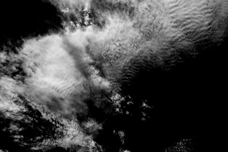 sky and empty space in oman the fluffy cloudyの写真素材