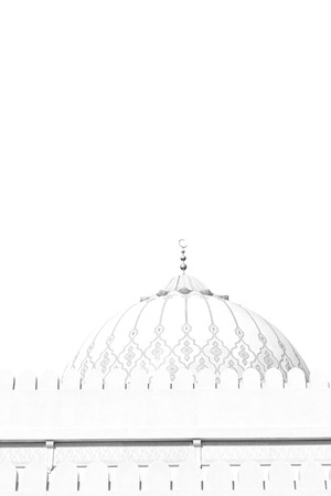 minaret and religion in clear sky in oman muscat the old mosqueの写真素材