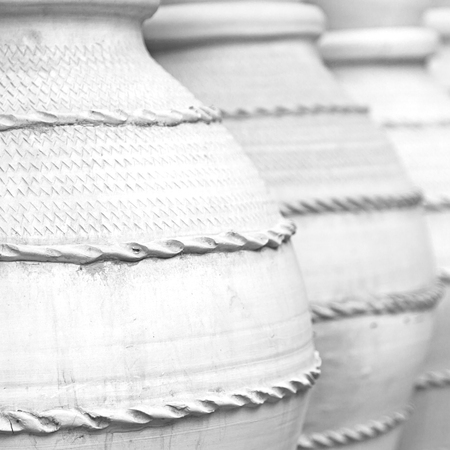 market sale manufacturing container in    oman muscat the old potteryの写真素材