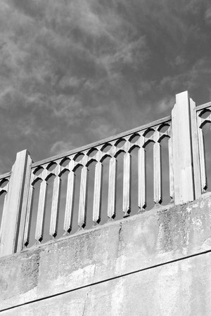 old castle and cloudy sky in oman muscat the terraceのeditorial素材