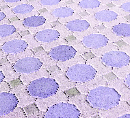 in oman abstract pavement in the old steet and colorsの写真素材