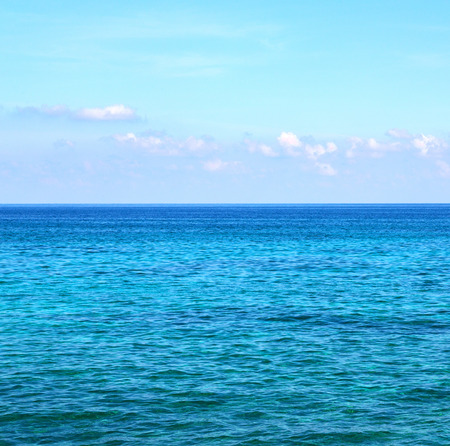 in oman background of water sea and skyの写真素材