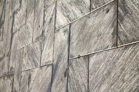 brick  the in mozzate  street lombardy italy  varese abstract   pavement of a curch and marbleの写真素材