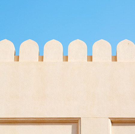 in oman the wall of big muscat mosque abstract background and antiqueの写真素材