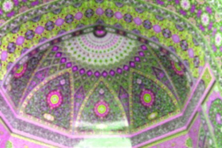 in iran abstract texture of the  religion  architecture mosque roof persian historyのeditorial素材