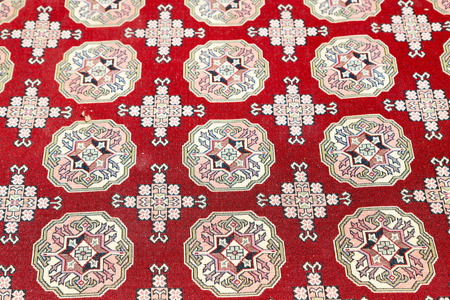 blur in iran antique carpet textile  handmade beautiful arabic ornament