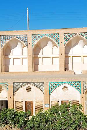 blur in iran the antique  royal  house incision and historic placeのeditorial素材