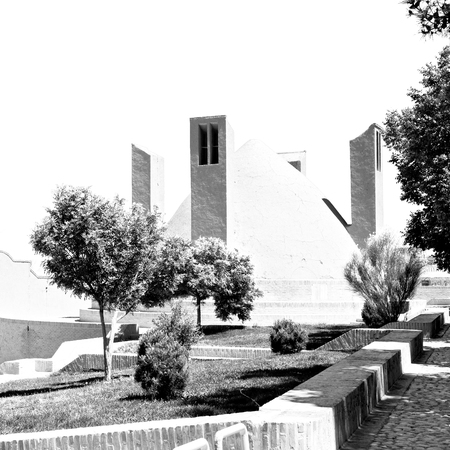 in iran antique palace and  caravanserai old contruction for travel peopleの写真素材