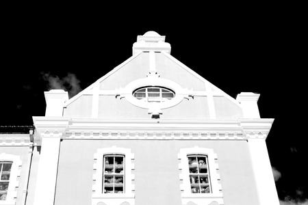 blur  in  south africa  cape town antique muslim quarter historic villageの写真素材