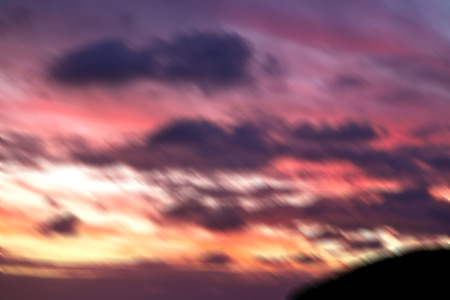 blur  in  south africa  abstract cloud and sunset backgroundの写真素材