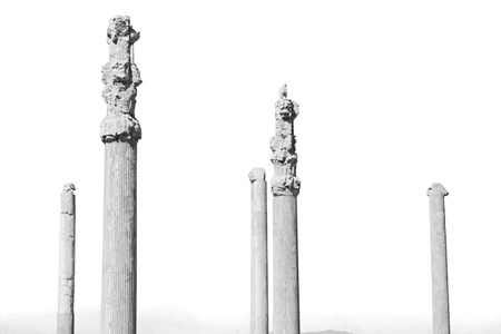 blur  in iran persepolis the old   ruins historical destination monuments and ruinの写真素材