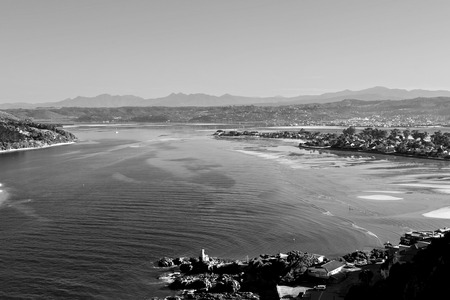  blur  in south africa      sky ocean      tsitsikamma reserve  nature and beachの写真素材
