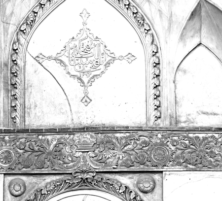 blur in iran the antique  royal  house incision and historic placeのeditorial素材