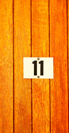 in south africa number plate and wood  like background empty spaceの写真素材