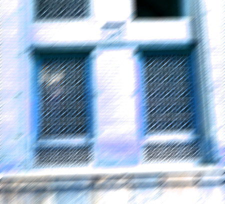 blur in iran the old decorative flower  tiles from antique mosque like backgroundの写真素材