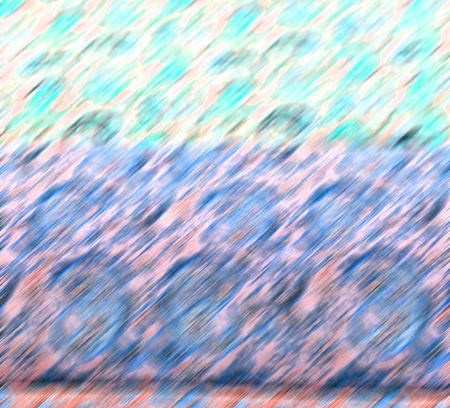 blur in iran scarf in a market texture abstract of colors and bazaar accessory