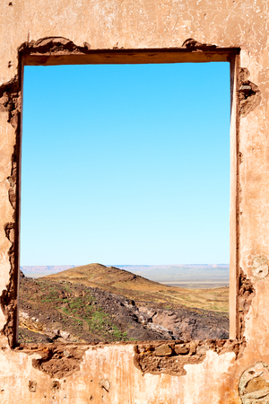 sahara africa in morocco the old   contruction and  historical villageの写真素材