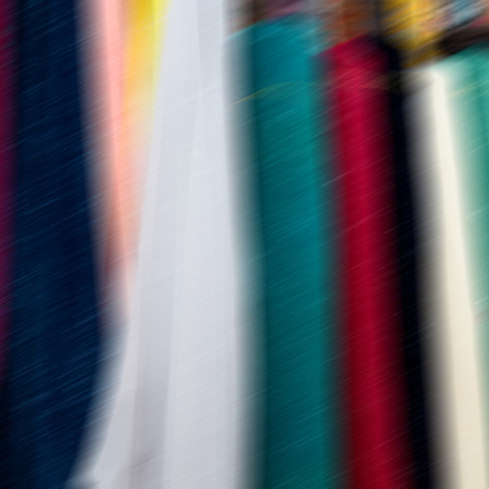 blur in iran scarf in a market texture abstract of colors and bazaar accessoryの写真素材