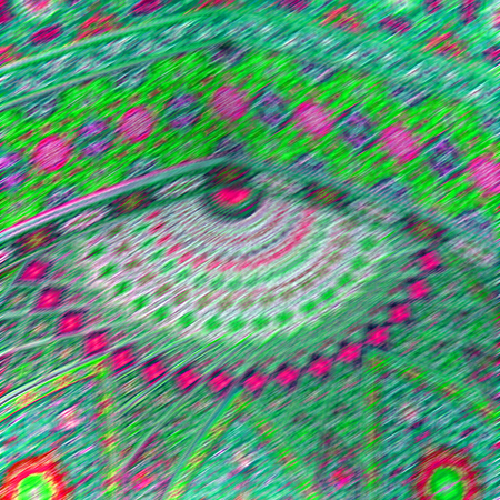 blur in iran the old decorative flower  tiles from antique mosque like backgroundの写真素材