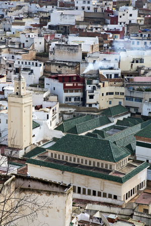 constructions from high in       the village    morocco africa field and  historyの写真素材