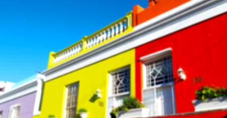 blur in south africa cape town    bo kaap architecture   like   texture backgroundの写真素材