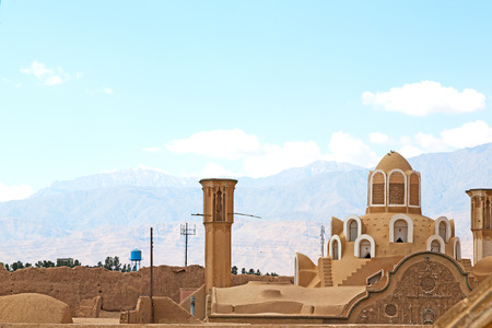 in iran the old building roof of the antique tradition  bath  の写真素材