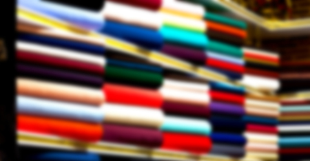 blur in iran scarf in a market texture abstract of colors and bazaar accessory の写真素材
