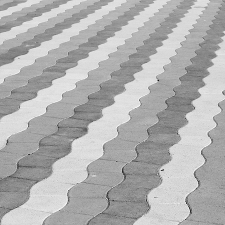 in oman abstract pavement in the old steet and colorsの写真素材