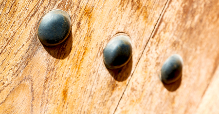 texture and abstract background line in oman old antique doorの写真素材