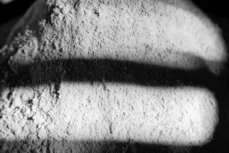 in the old market the oriental colorful powder of spiceの写真素材