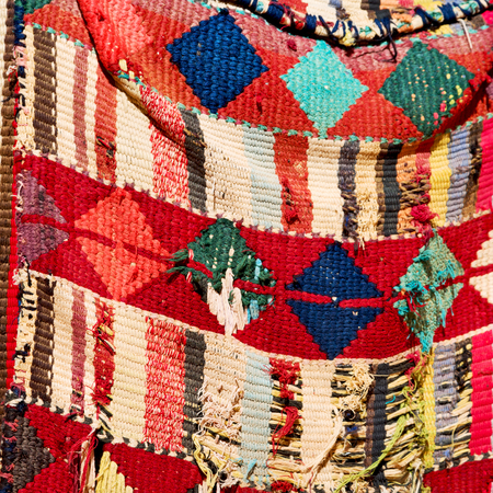 abstract texture of a colorful blanket patchwork like background
