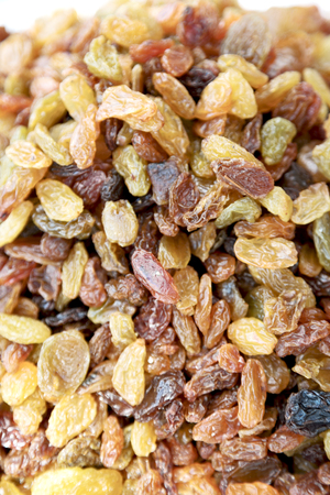 in the bazzar lots of dried  raisin fruits like healty food conceptの写真素材