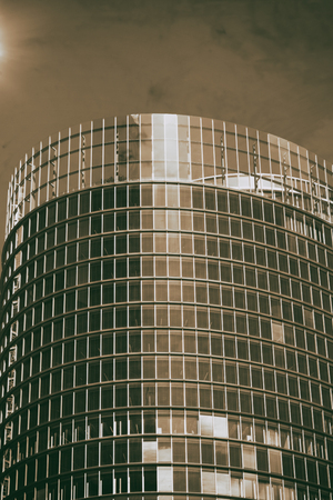 in sydney australia   the skyscraper and the window terrace  like abstract background