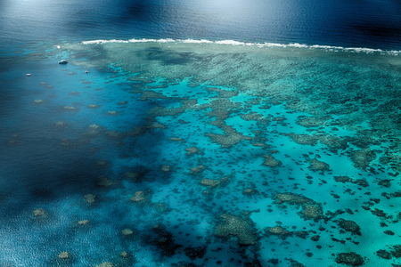 in  australia natuarl park the great reef from the high concept of paradiseの写真素材
