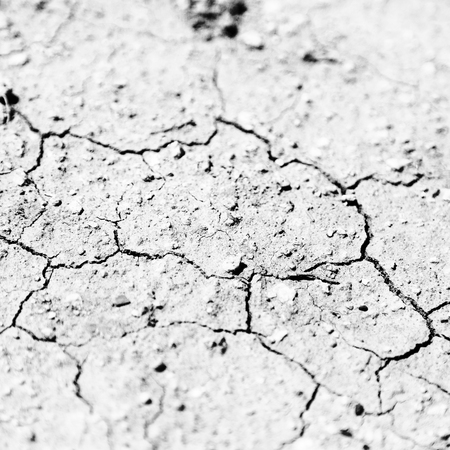 in the desert the dry ground like background textureの写真素材