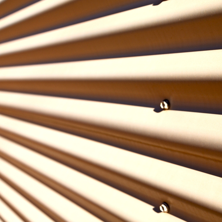 in  australia the texture of metal corrugated wall like background surface