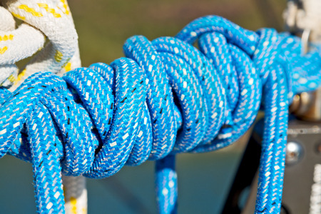 in  australia the concept of navigation whit vassel rope like backgroundの写真素材